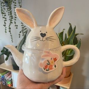 Strawberry Street Bunny Teapot